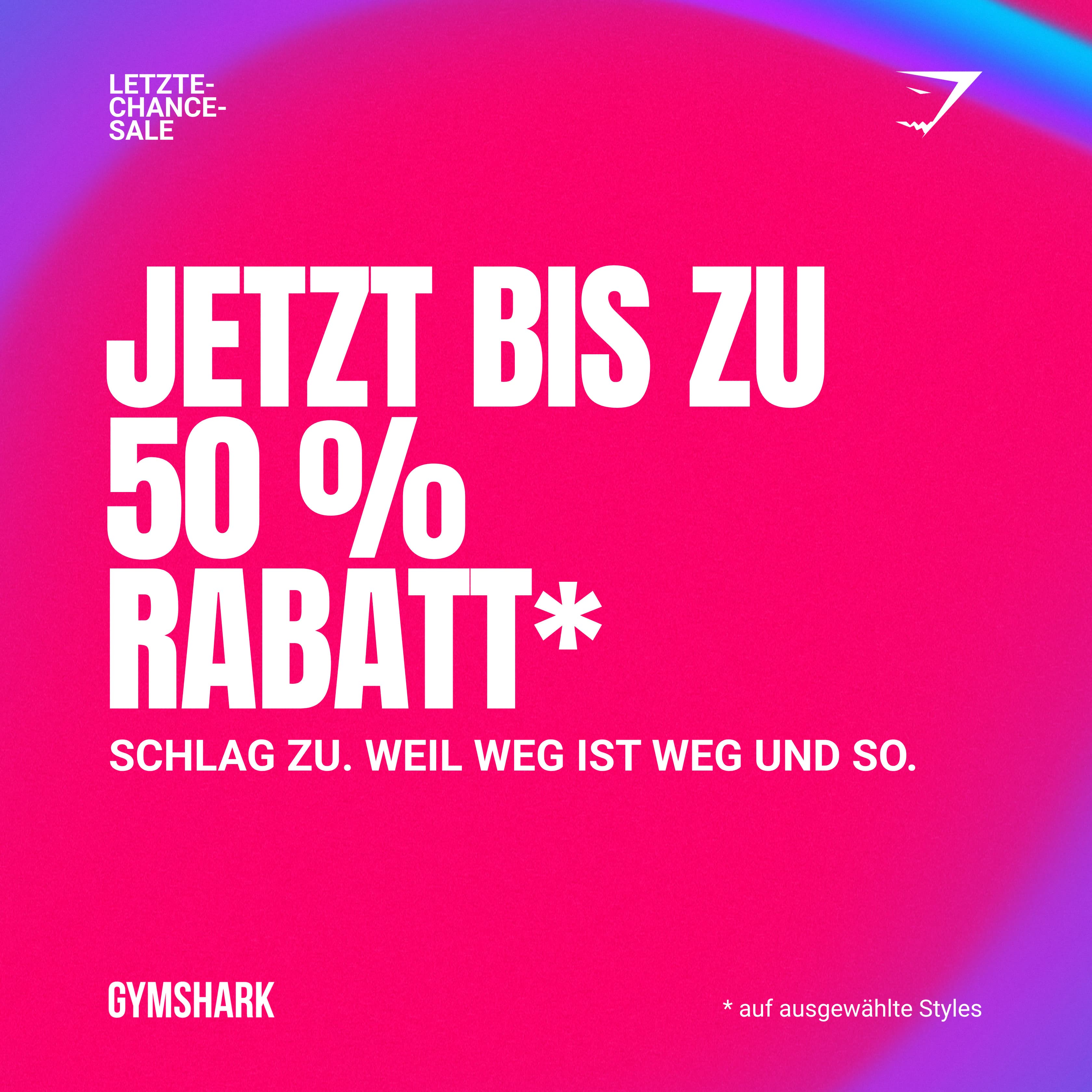 Der Gymshark Letzte-Chance-Sale 2025